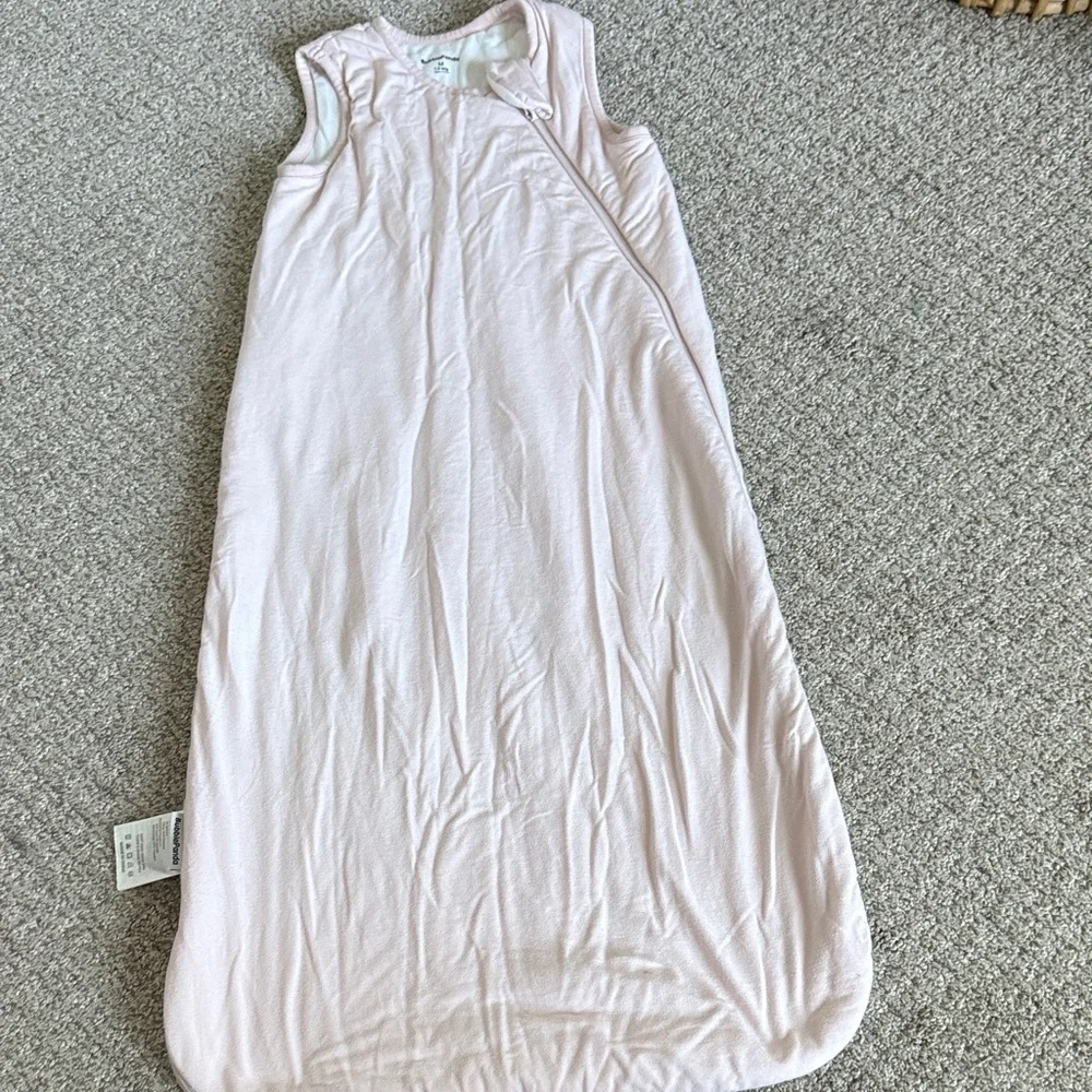 Pink Sleeveless Baby Sleeping Bag